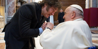 Así fue el encuentro entre Javier Milei y el Papa Francisco