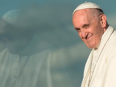 El papa Francisco dijo que se juntará con humoristas de todo el mundo