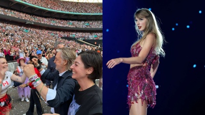 Paul McCartney se viraliza bailando en el concierto de Taylor Swift