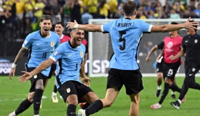 Uruguay a semis: venció a Brasil en penales y va por Colombia