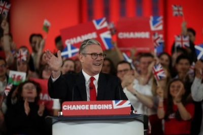 Elecciones en Reino Unido: victoria contundente del Partido Laborista