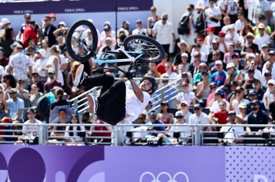 ¡Argentina de oro! La primera medalla en París 2024 se la llevó José "Maligno" Torres en BMX