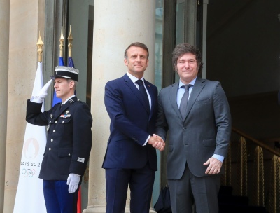 Milei en Francia: reunión con Macron y empresarios