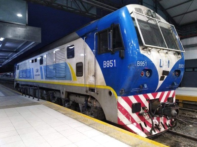 El servicio del Tren Sarmiento circula con demoras