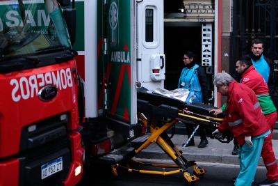 Tirador en Palermo: disparó desde un balcón e hirió a un obrero