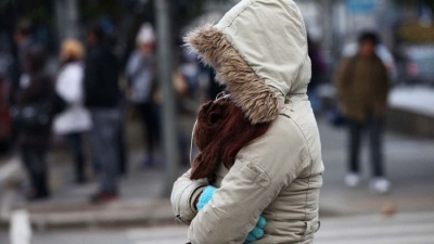 Alerta amarilla por frío extremo y vientos fuertes en Argentina