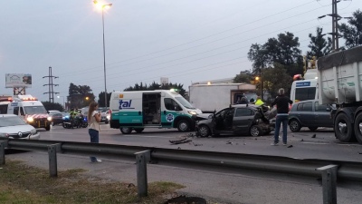 Choque múltiple en la Panamericana causa caos vial hacia Capital