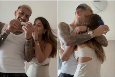 Leandro Paredes revela con un emotivo video que será papá nuevamente