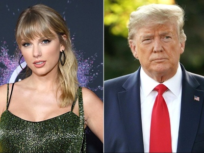 Donald Trump se descarga contra Taylor Swift por su respaldo a Kamala Harris