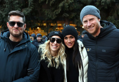 Luisana Lopilato y Michael Bublé disfrutan junto a Harry y Meghan en Canadá