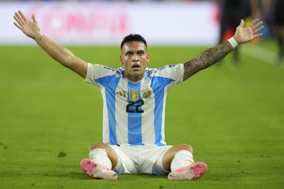 Lautaro Martínez se suma a la lista de lesionados y se pierde la doble eliminatoria