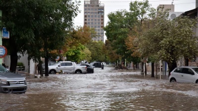 Bahía Blanca suspende todas las actividades por una nueva alerta meteorológica