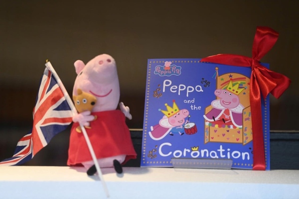Pepa Pig en modo coronación 