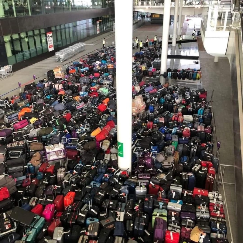 Largas demoras en los aeropuertos, el nuevo problema a nivel mundial