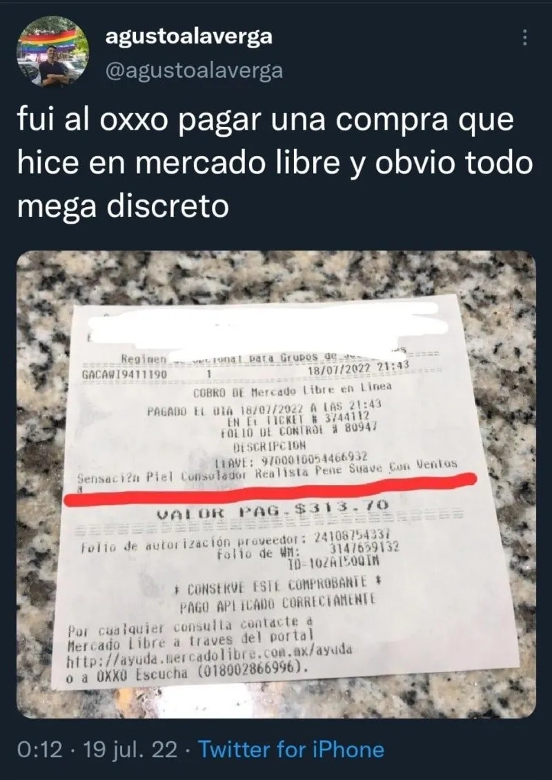 El ticket que se volvió viral