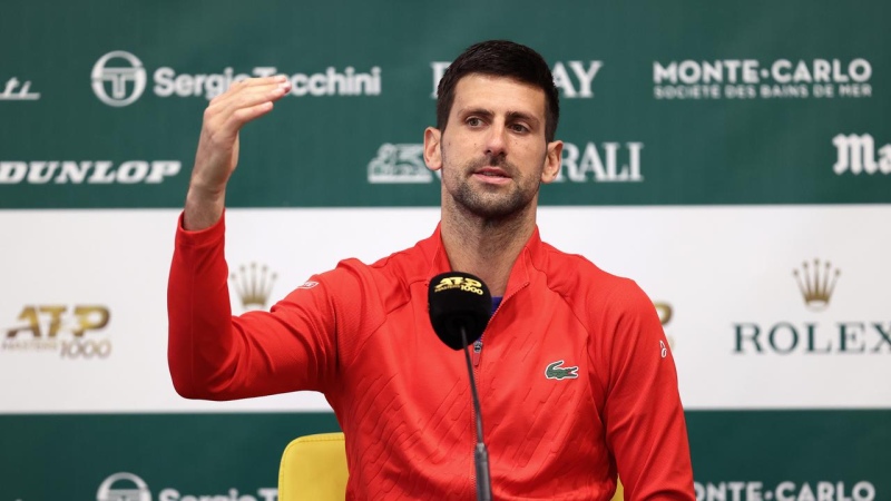 Djokovic no jugaría el US Open por no estar vacunado contra el COVID