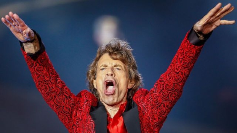 Mick Jagger disfrutó de un show de Coldplay