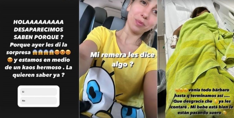 Internaron a Francesca, la hija menor de Cinthia Fernández