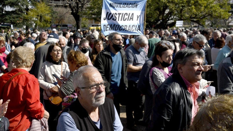 Protesta Parque centenario