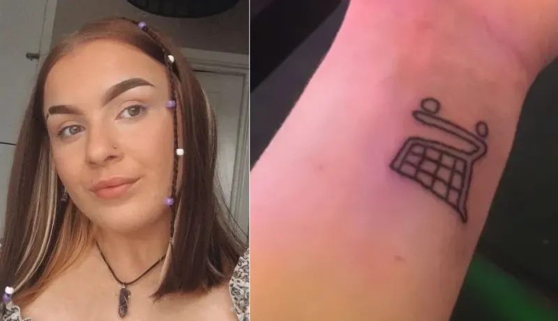 Se hizo un tatuaje por amor a su trabajo