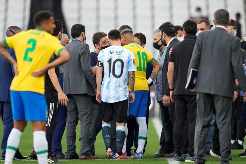 Brasil-Argentina suspendido (5 de septiembre de 2021)