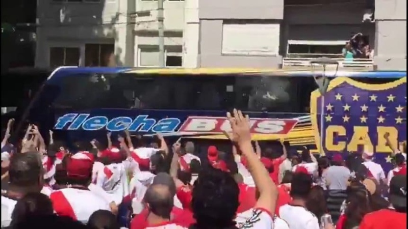 Detuvieron al hincha de River que atacó al micro de Boca en 2018