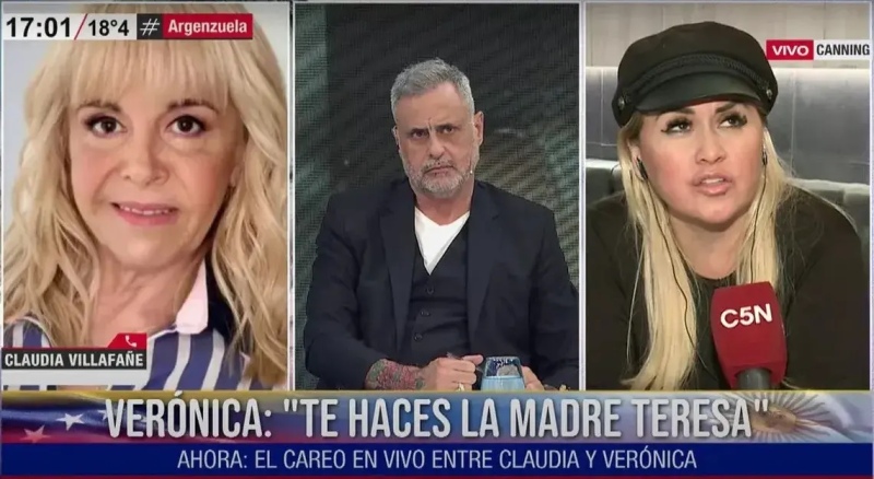 Tenso cruce entre Claudia Villafañe y Verónica Ojeda: ”Conmigo no eh!”