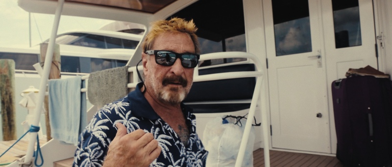 ”Vivir sin freno”, el documental sobre John McAfee