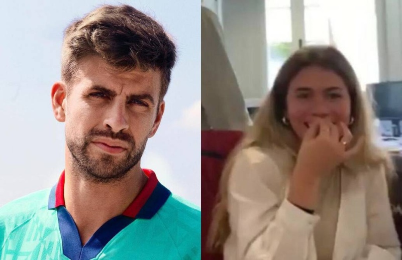 Clara Chia Marti y Gerard Pique