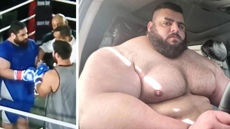 El debut del ”Hulk iraní” que lo convirtió en meme