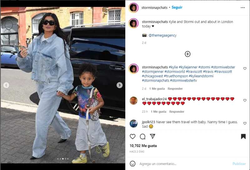 La hija de Kylie Jenner usa una cartera que cuesta más de 3 mil dólares