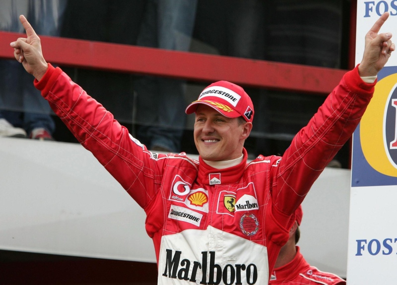 Michael Schumacher, máximo campeón mundial de Fórmula 1