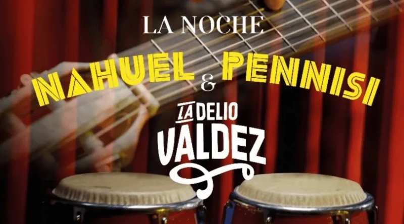 Nahuel Pennisi y la Delio Valdez presentaron ”La noche”