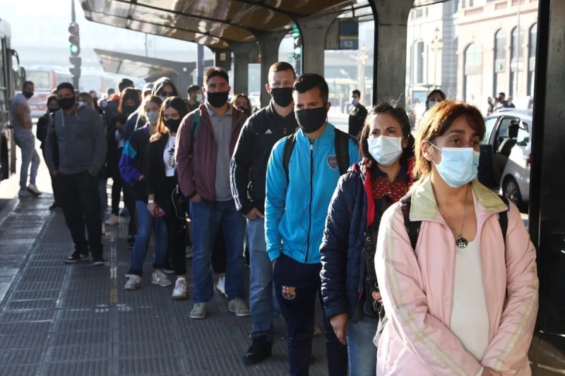 Sigue el paro de colectivos en el AMBA