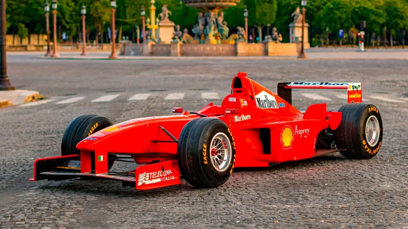 Ferrari F300 usada por Michael Schumacher en 1998