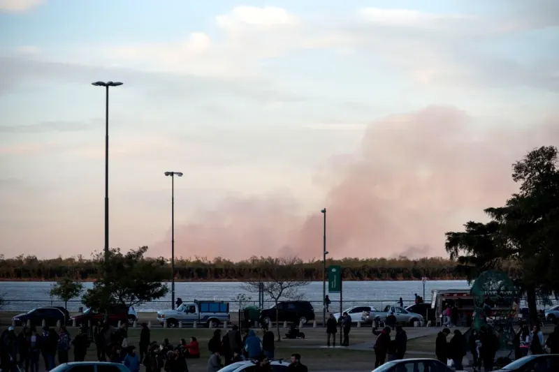 Fuerte olor a humo en la Ciudad y en la zona norte del conurbano