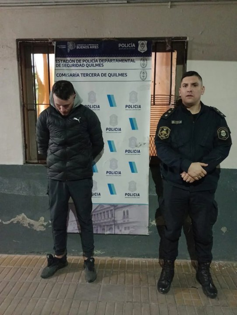 Detuvieron a un chofer de una diputada por una doble entradera