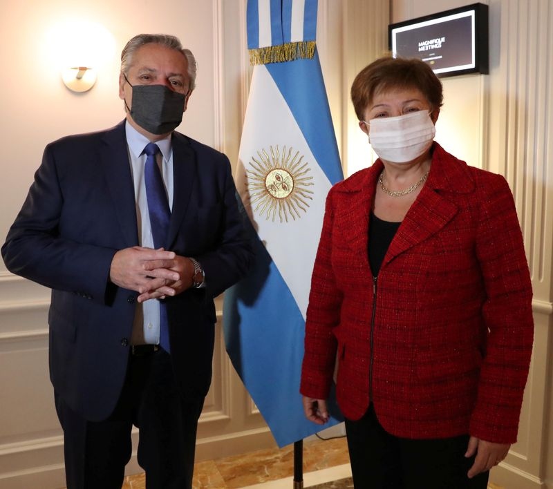 Alberto tendrá una reunión con Kristalina Georgieva