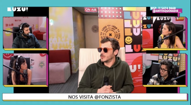 Tomas Fonzi en AQN