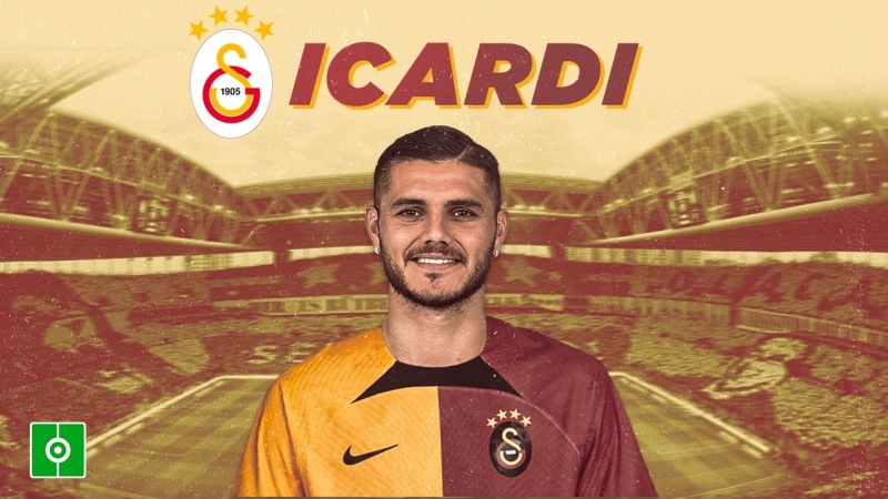 La presentación de Icardi en el Galatasaray