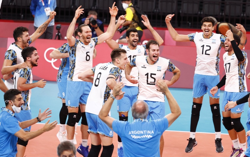 Argentina pasó a Cuartos de Final en el Mundial de Voley