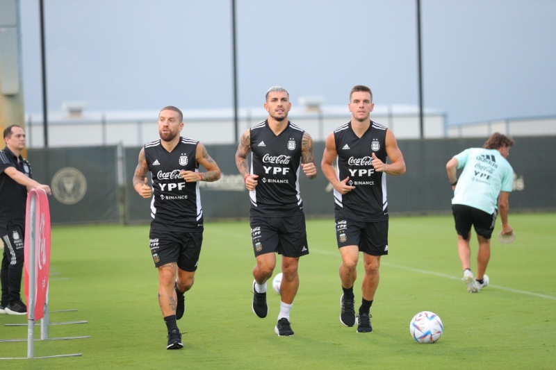 Suspendieron un entrenamiento de la Selección