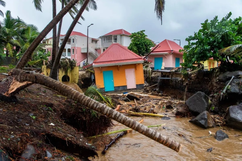 Destrozos en Puerto Rico