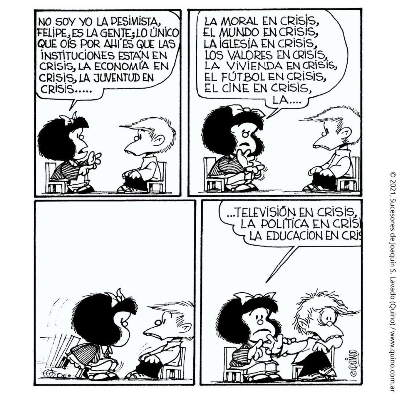 Mafalda cumple 58 años: las mejores frases que hicieron historia