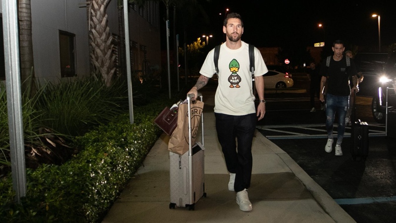 Lionel Messi llegó a Miami