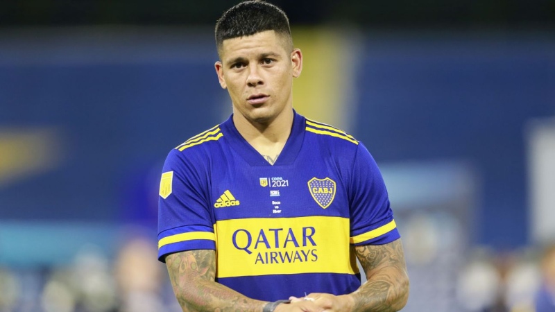 Marcos Rojo preocupa a Boca