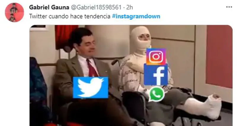 Los memes que dejó la caída de Instagram