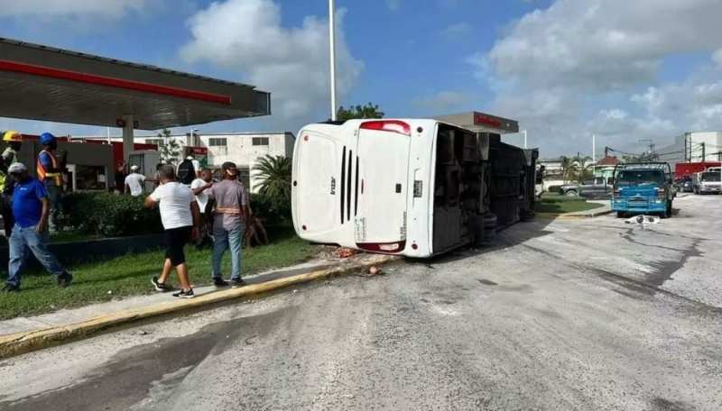 Volcó un micro en Punta Cana y murió una turista argentina