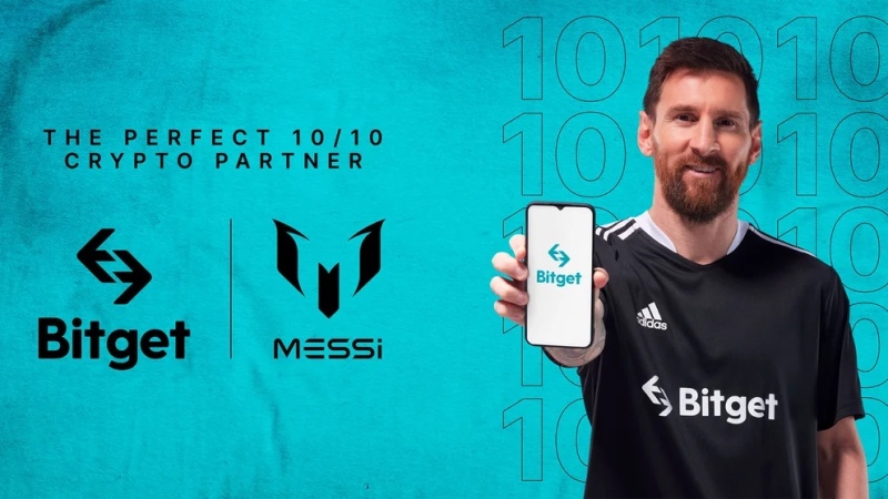 Messi es el nuevo embajador de Bitget