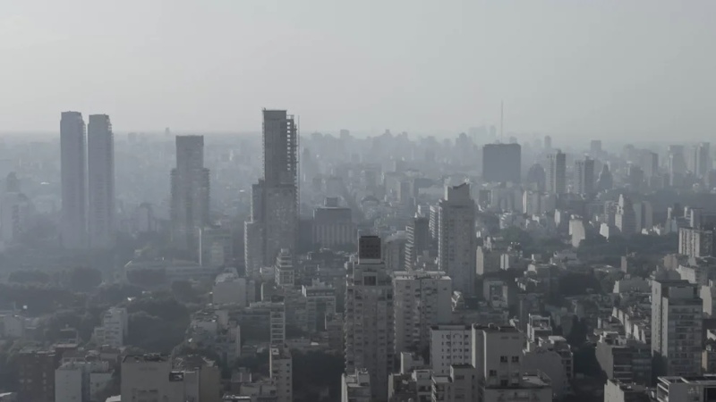 El humo del Delta ya llegó a Buenos Aires